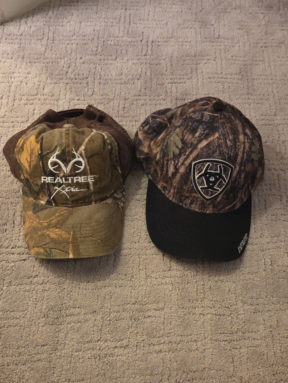 Realtree + Ariat Camo Trucker Hat - Brown/Tan/Hunting